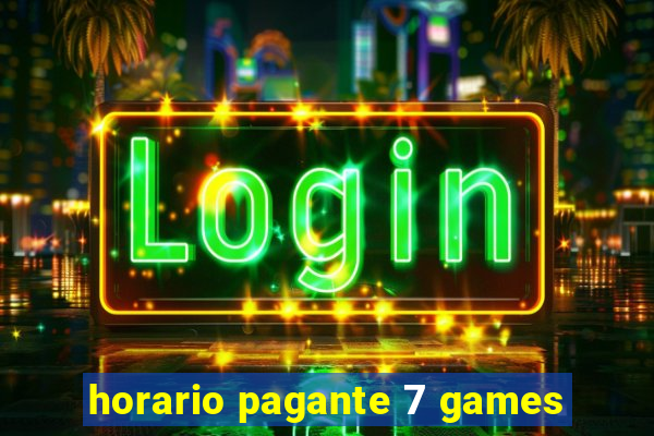 horario pagante 7 games